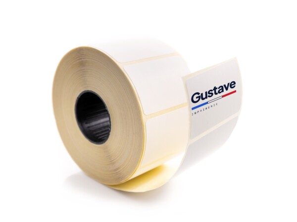 Étiquettes en rouleau imprimé par Gustave