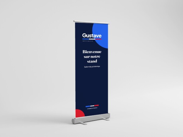 Roll-up standard imprimé par Gustave