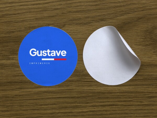 Stickers imprimé par Gustave