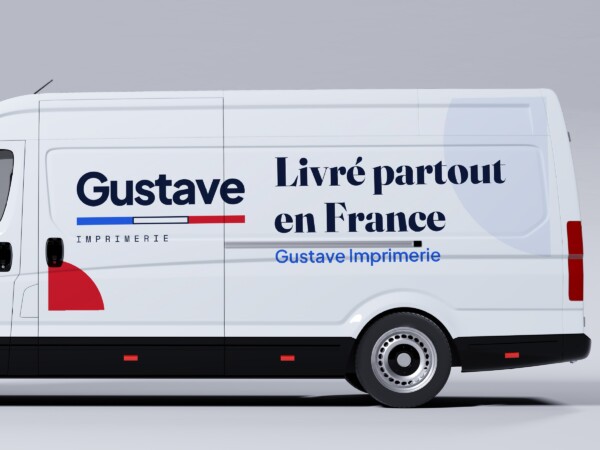 Vinyle adhésif sur mesure imprimé par Gustave